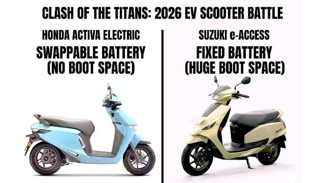 Activa Electric vs Suzuki e-Access - The Ultimate Battle of 2026: Which One Wins? Alternative: Don